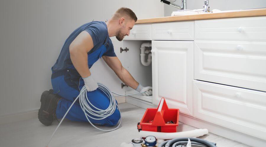 Local annual plumbing maintenance in La Crosse, IN